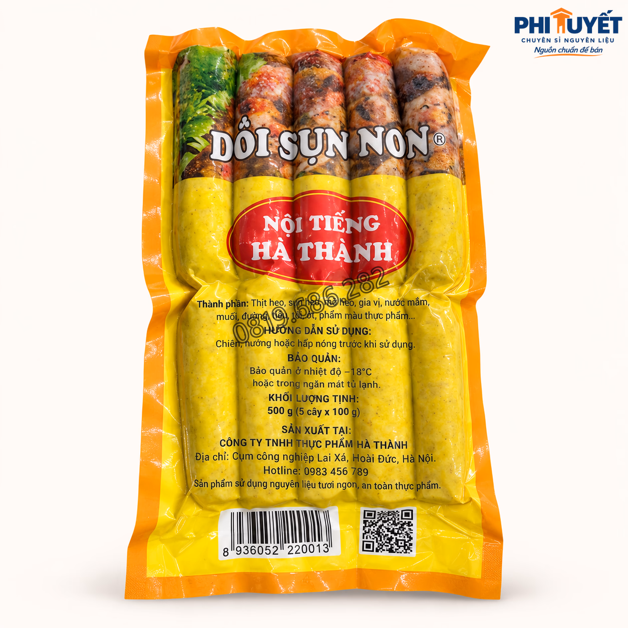 Dồi sụn non Hà Thành 500g