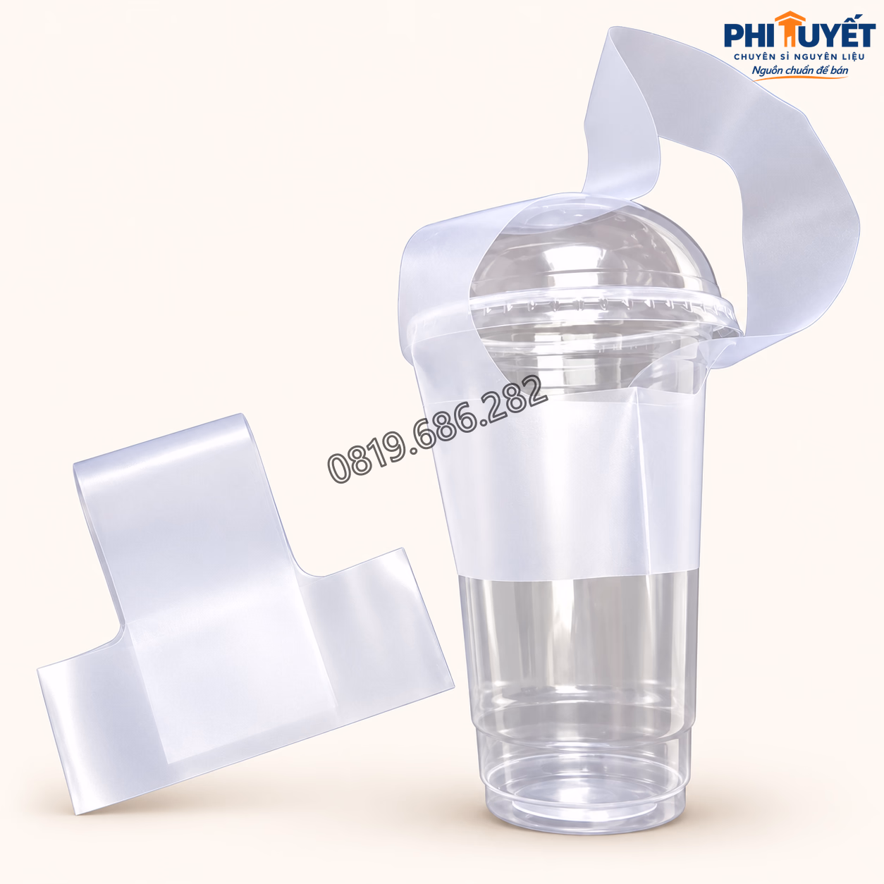 Túi đựng trà sữa chữ T