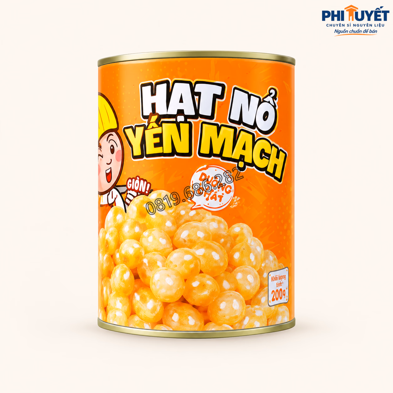 Hạt nổ yến mạch 850g