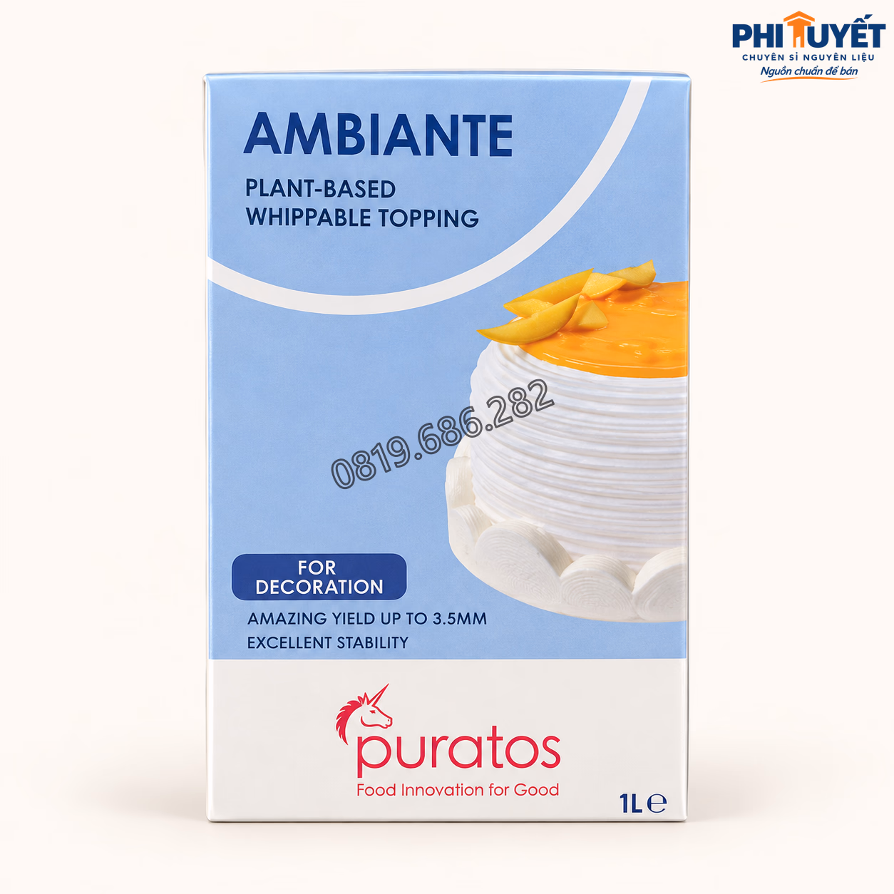 Kem Ambiante Topping 1l