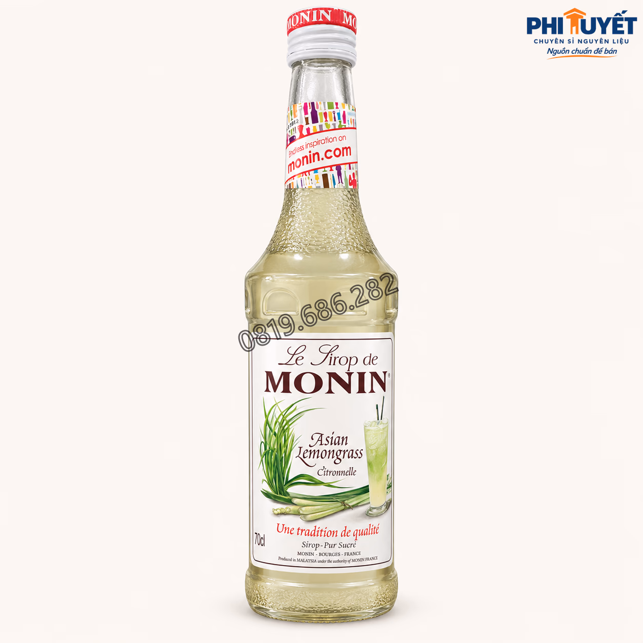 Siro Monin sả 700ml