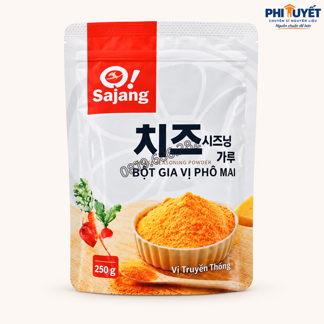 Bột phô mai Sajang 250g