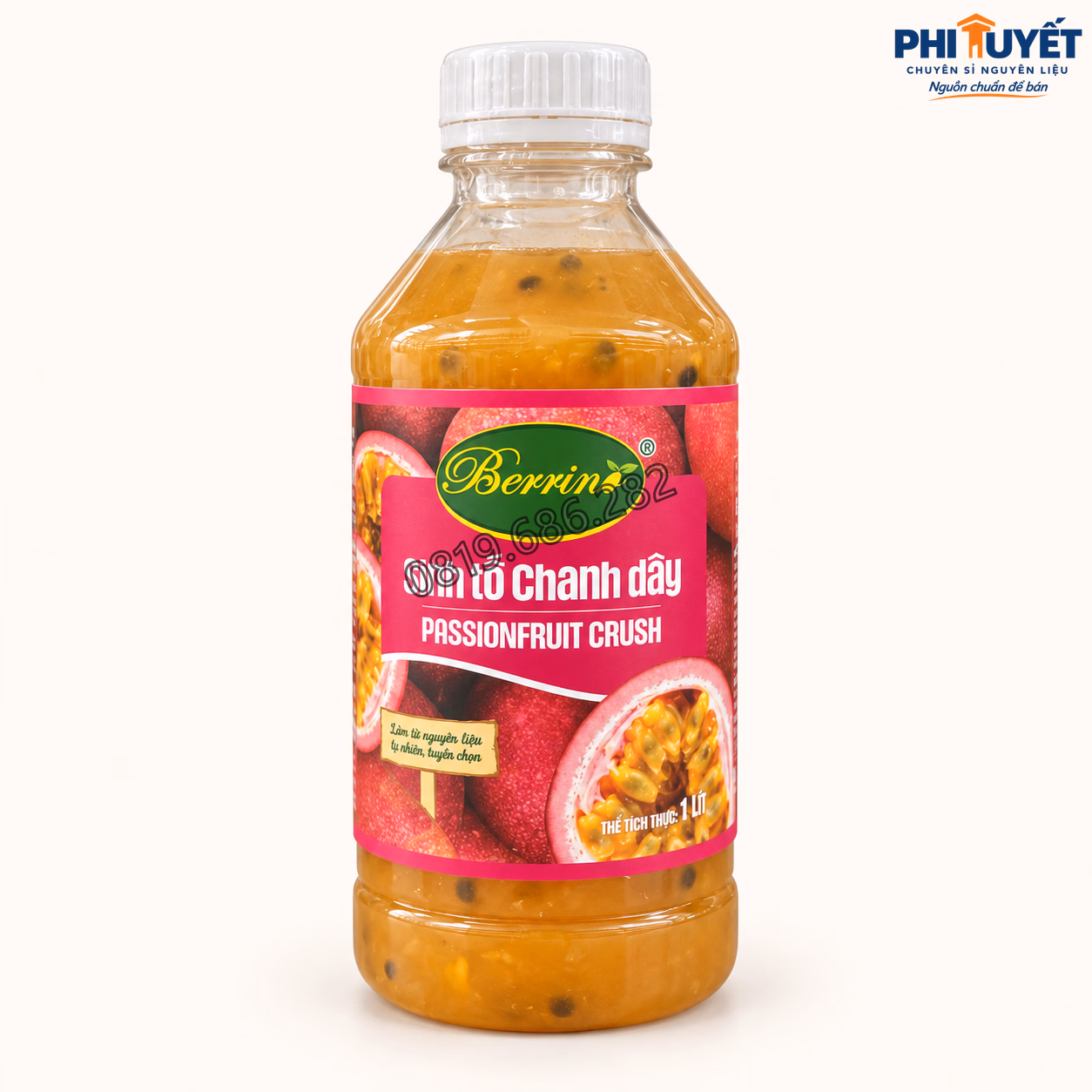 Sinh tố Berino chanh dây 1l