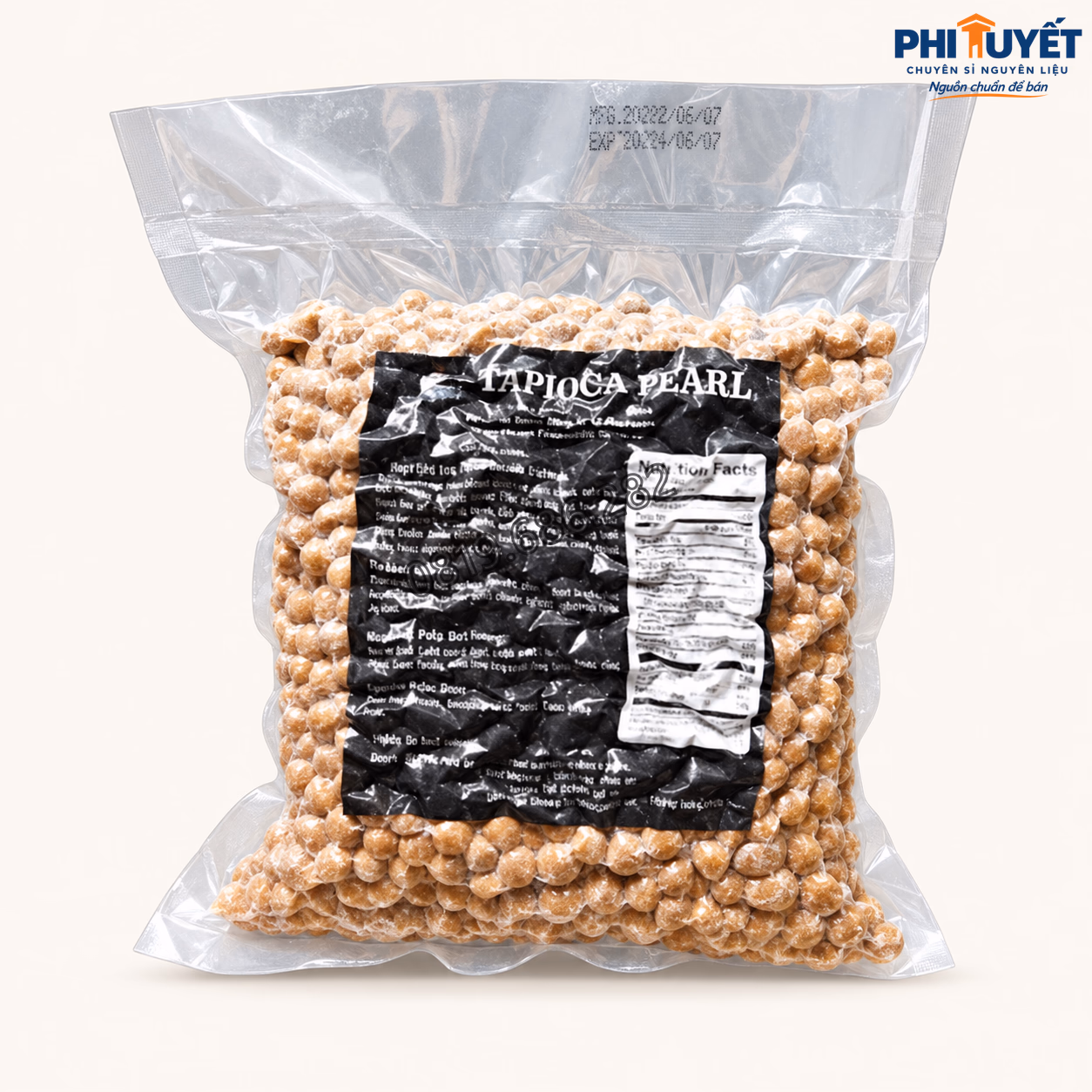 Trân Châu đen Hương Caramel Minh Hạnh 1kg