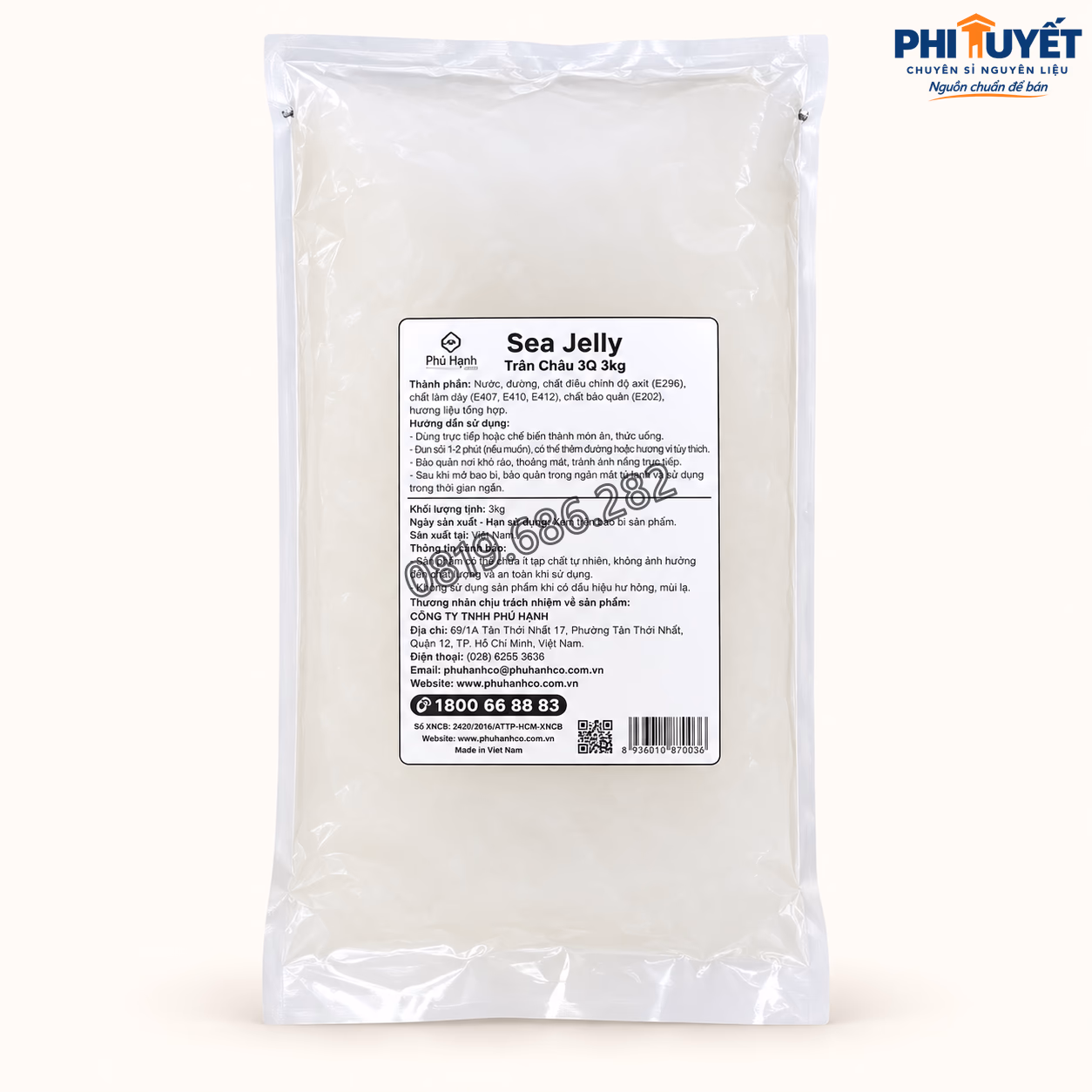 Trân châu 3Q Sea Minh Hạnh 2kg (trắng)