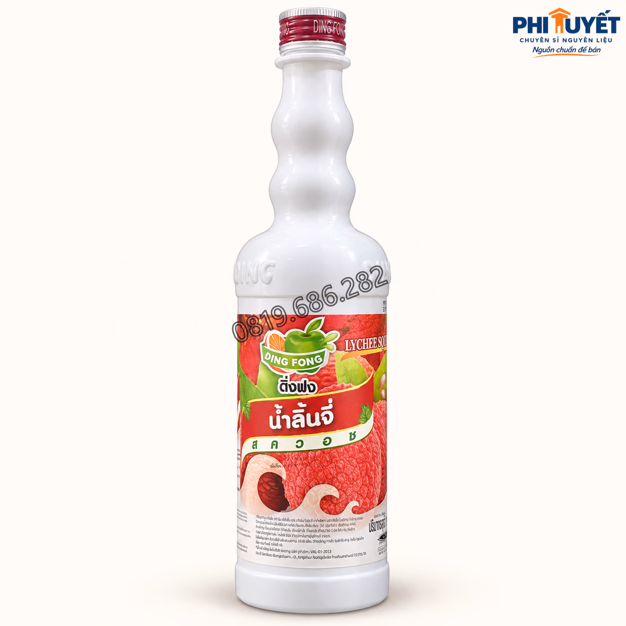 Siro Dingfong vải 760ml