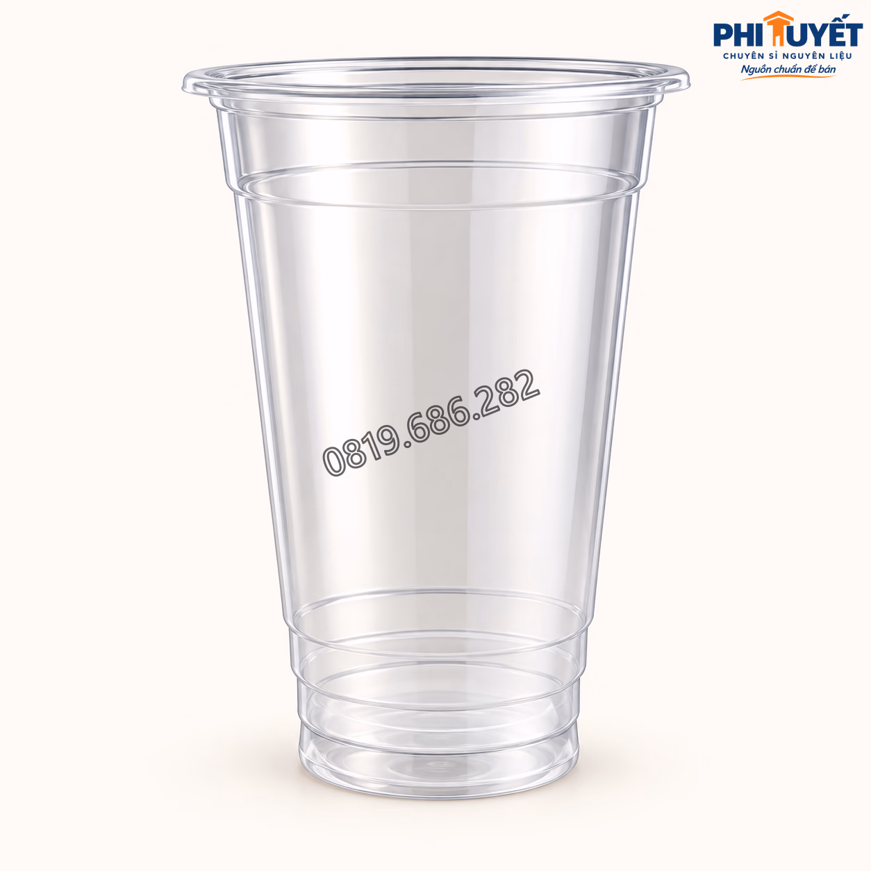 Ly nhựa tròn PP500ml
