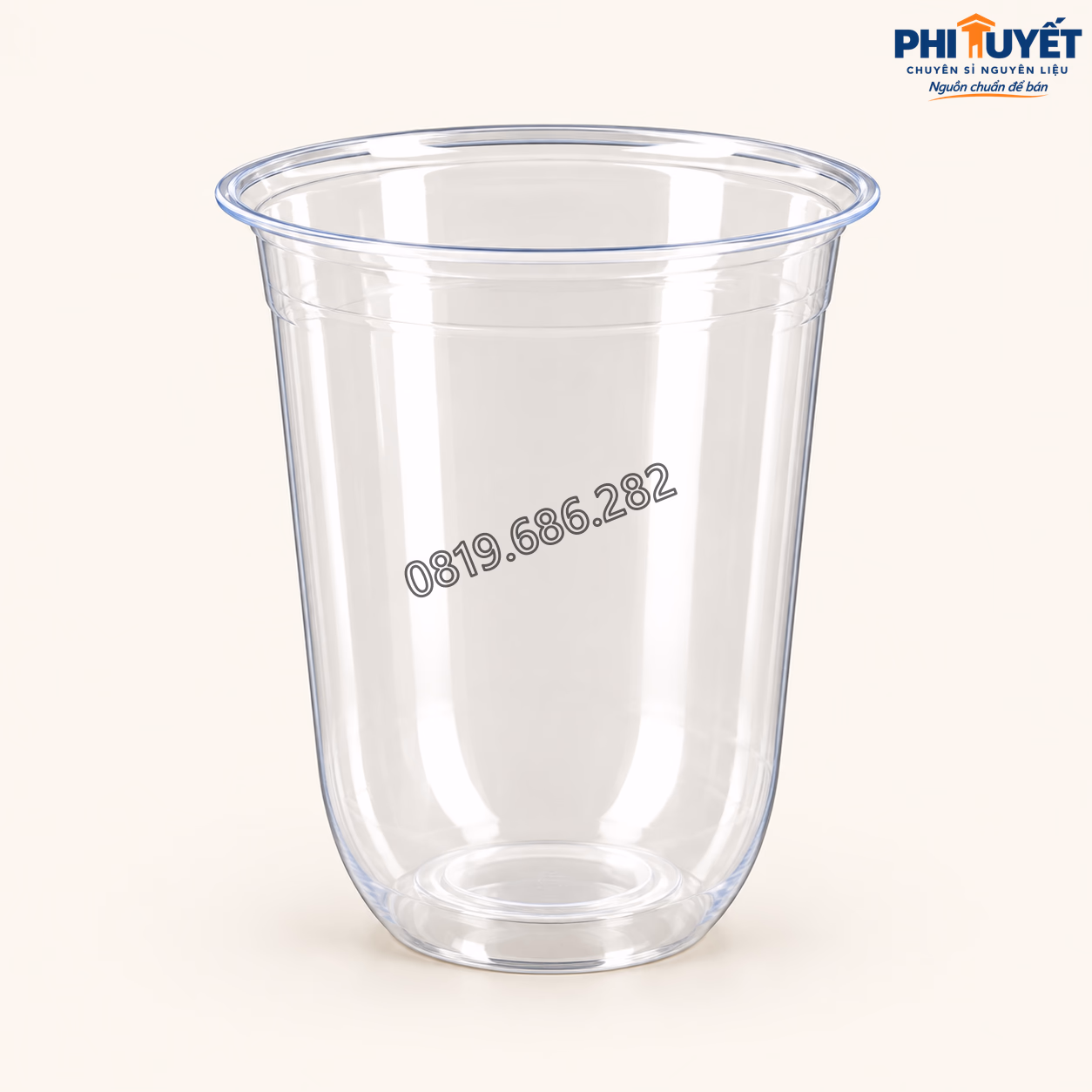 Ly nhựa 360ml đáy bầu