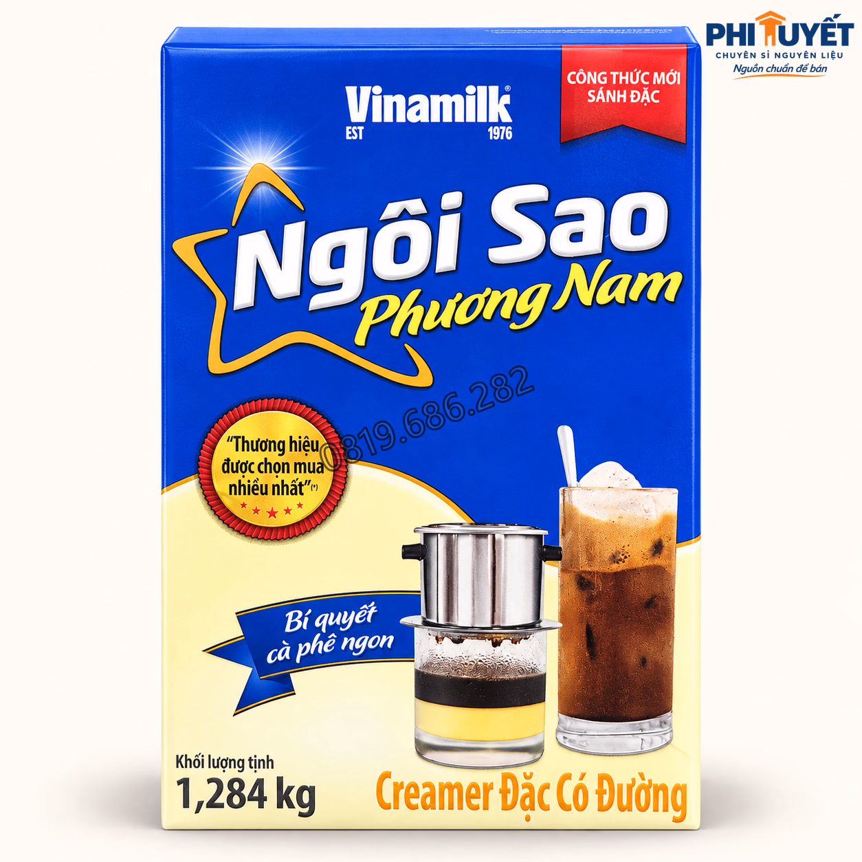 Sữa đặc ngôi sao Phương Nam 1l