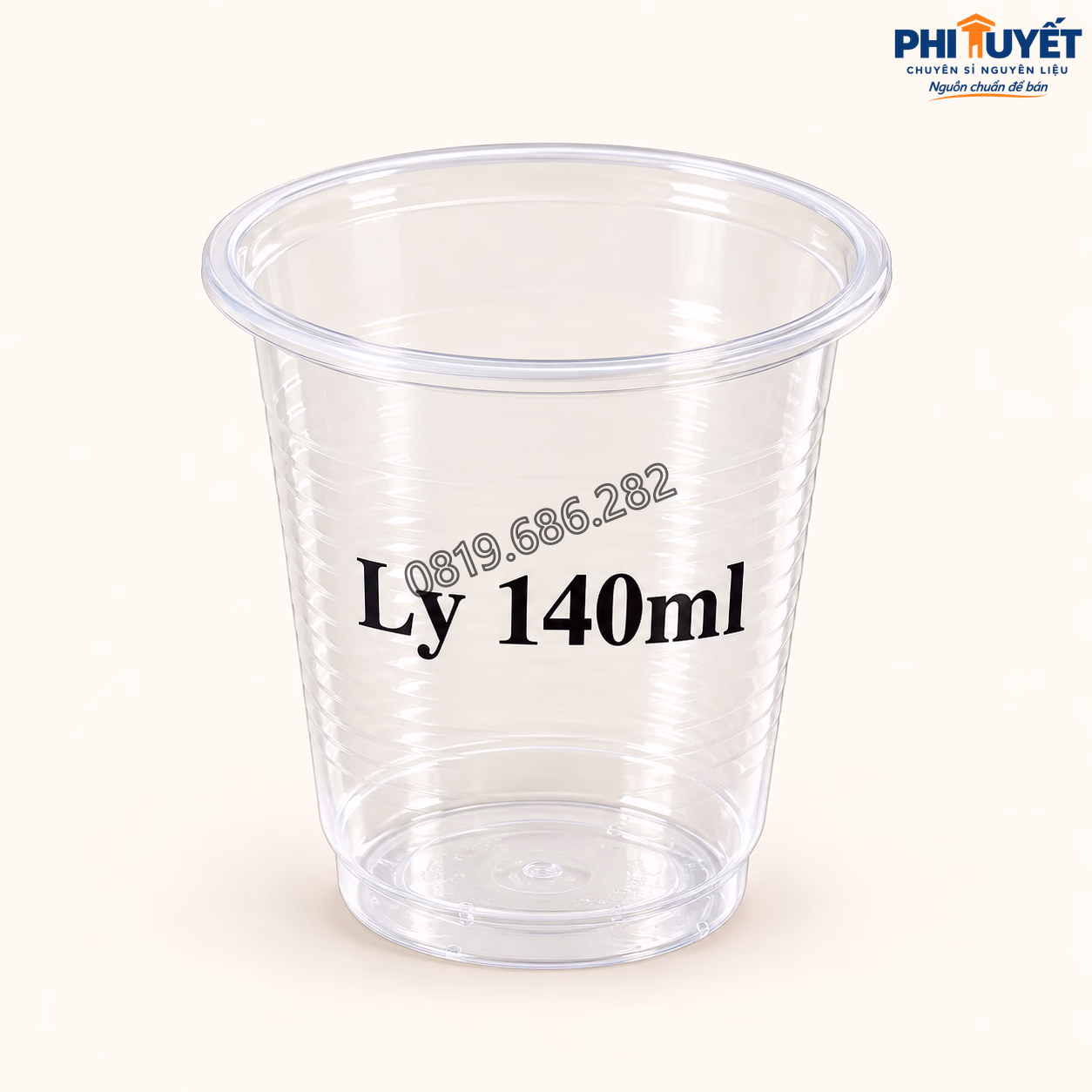 Ly nhựa 140ml lốc 50 cái