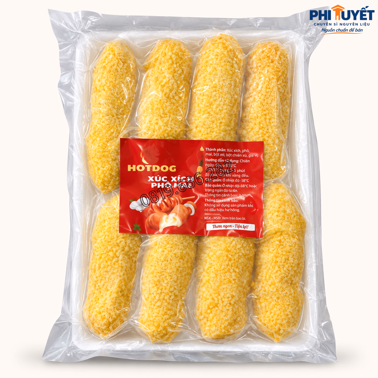 Hotdog Phô mai Thiên Thư 1.3kg