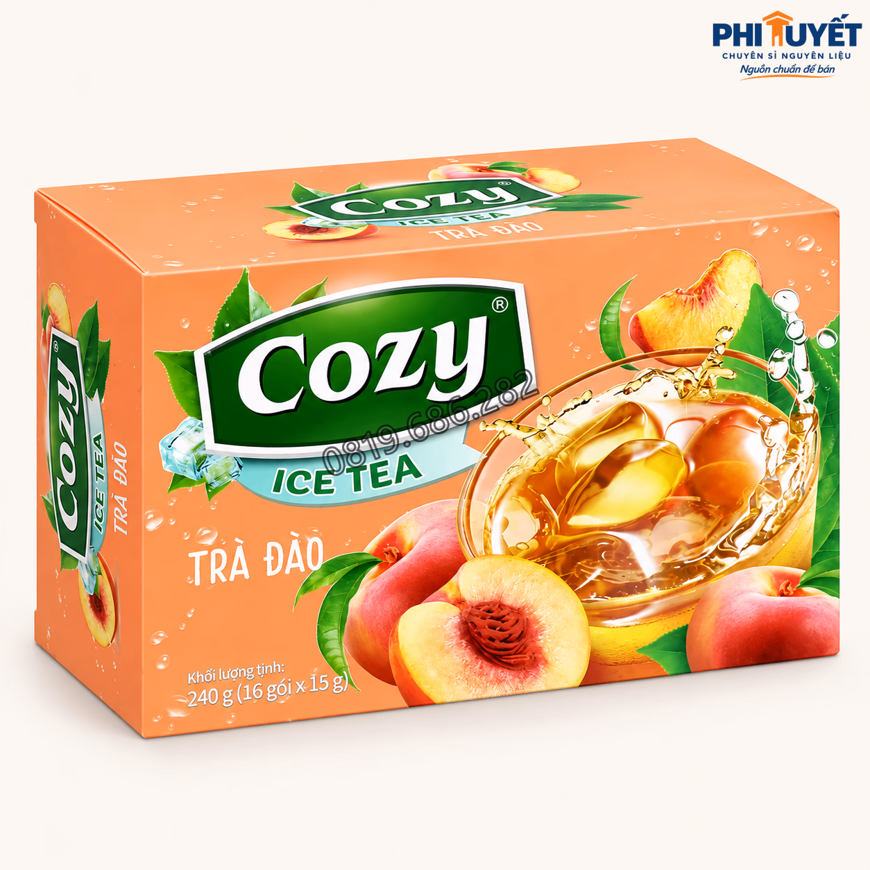 Trà Cozy vị trà đào 270g