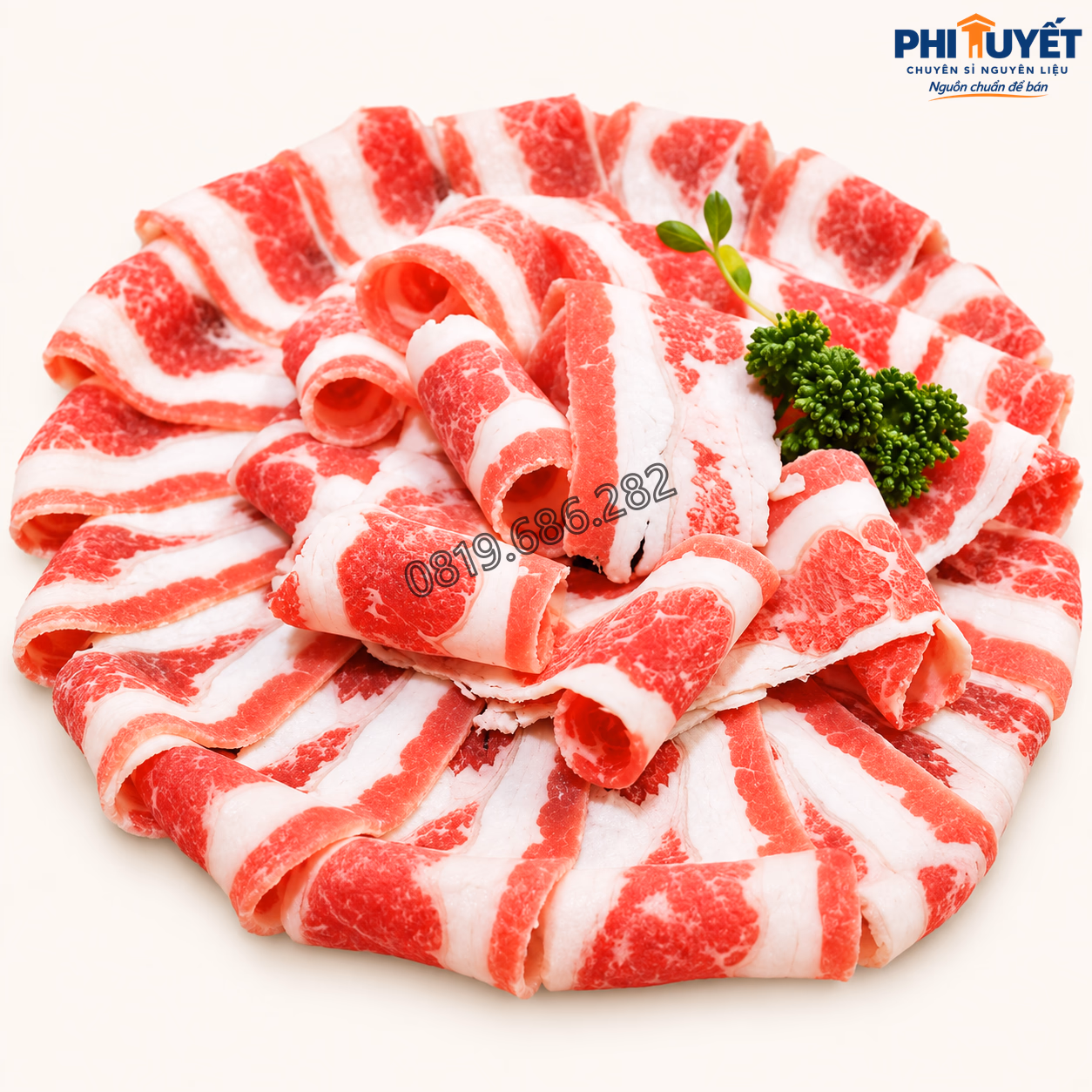 Ba chỉ bò Mỹ ĐVT: 0.5kg