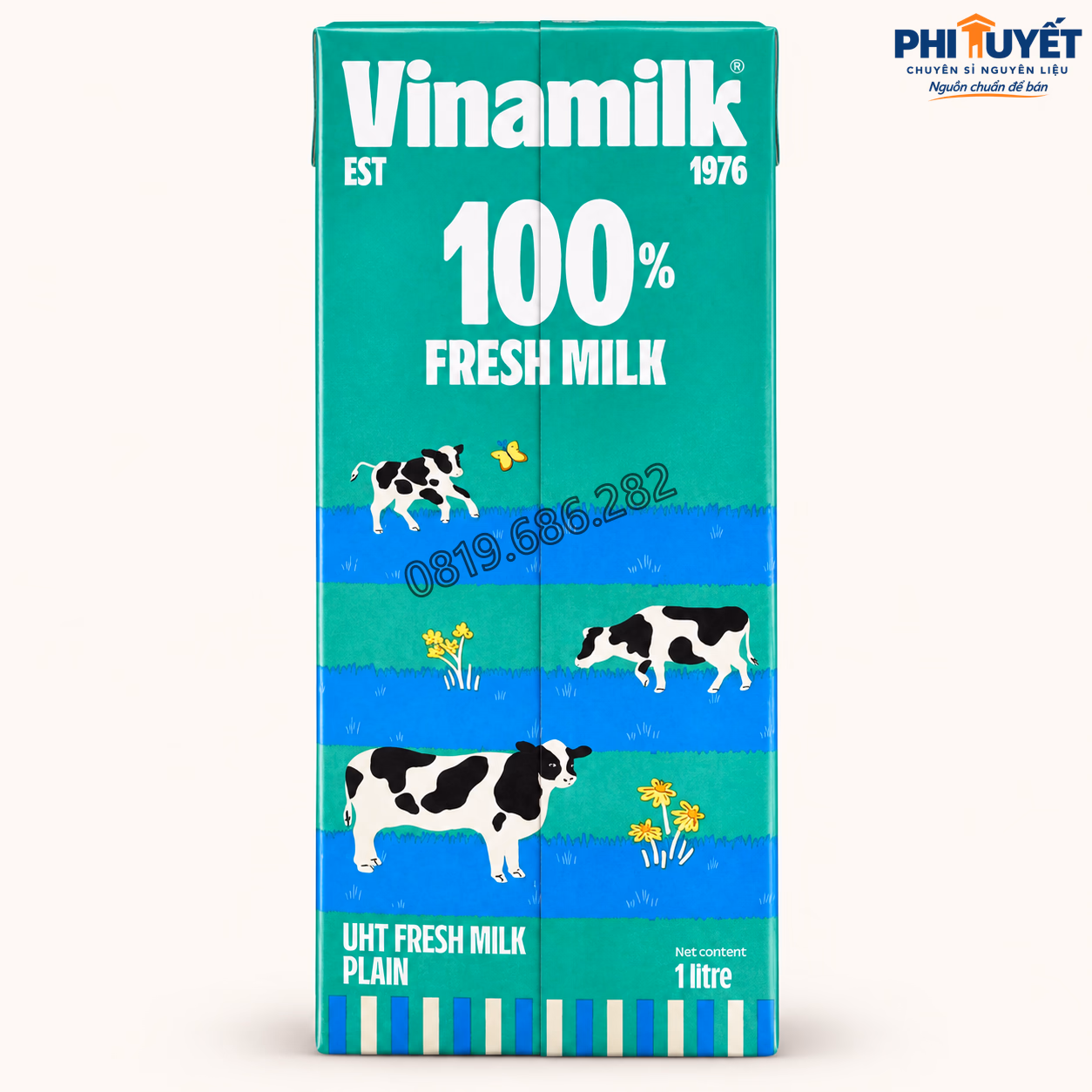 Sữa Vinamilk không đường 1lít