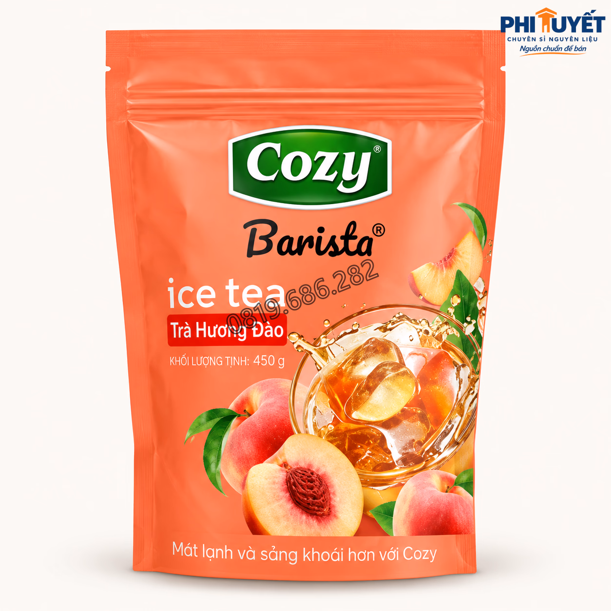 Bột trà đào Úc 1kg