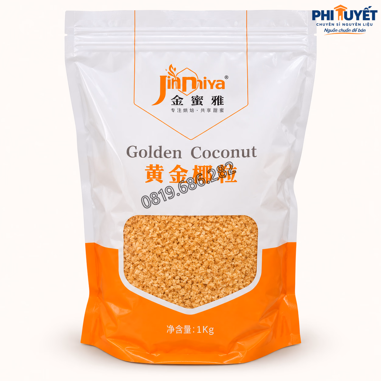 Vụn dừa nướng Golden 1kg