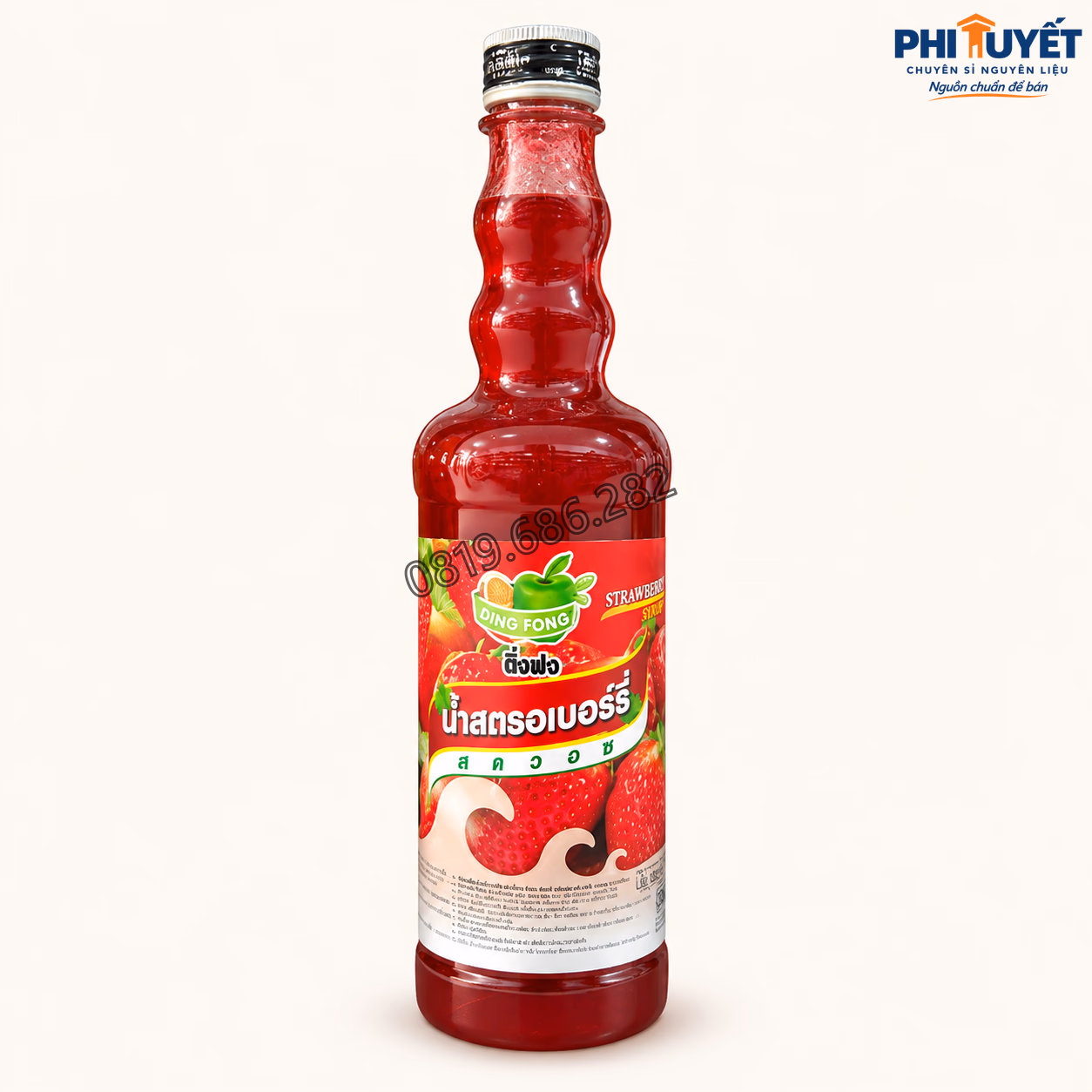 Siro Dingfong dâu 760ml