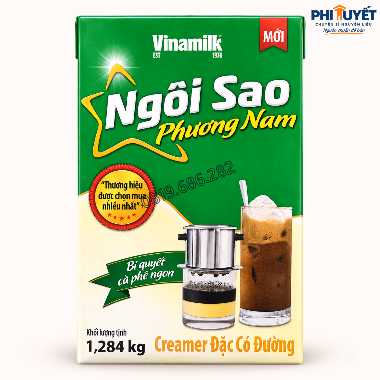 Sữa đặc NSPN xanh lá 1.284kg