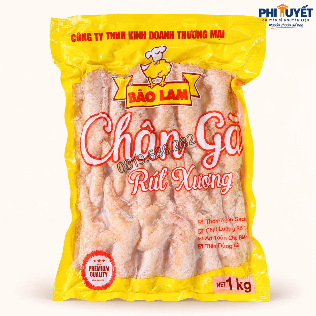 Chân gà rút xương 1kg loại 1