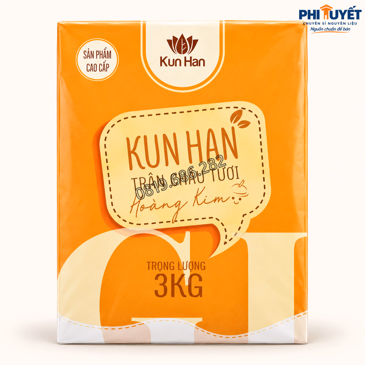 Trân châu hoàng kim kun han 3kg