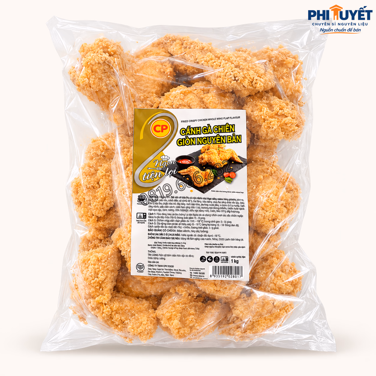 Đùi gà CP 10 cái 1.6kg