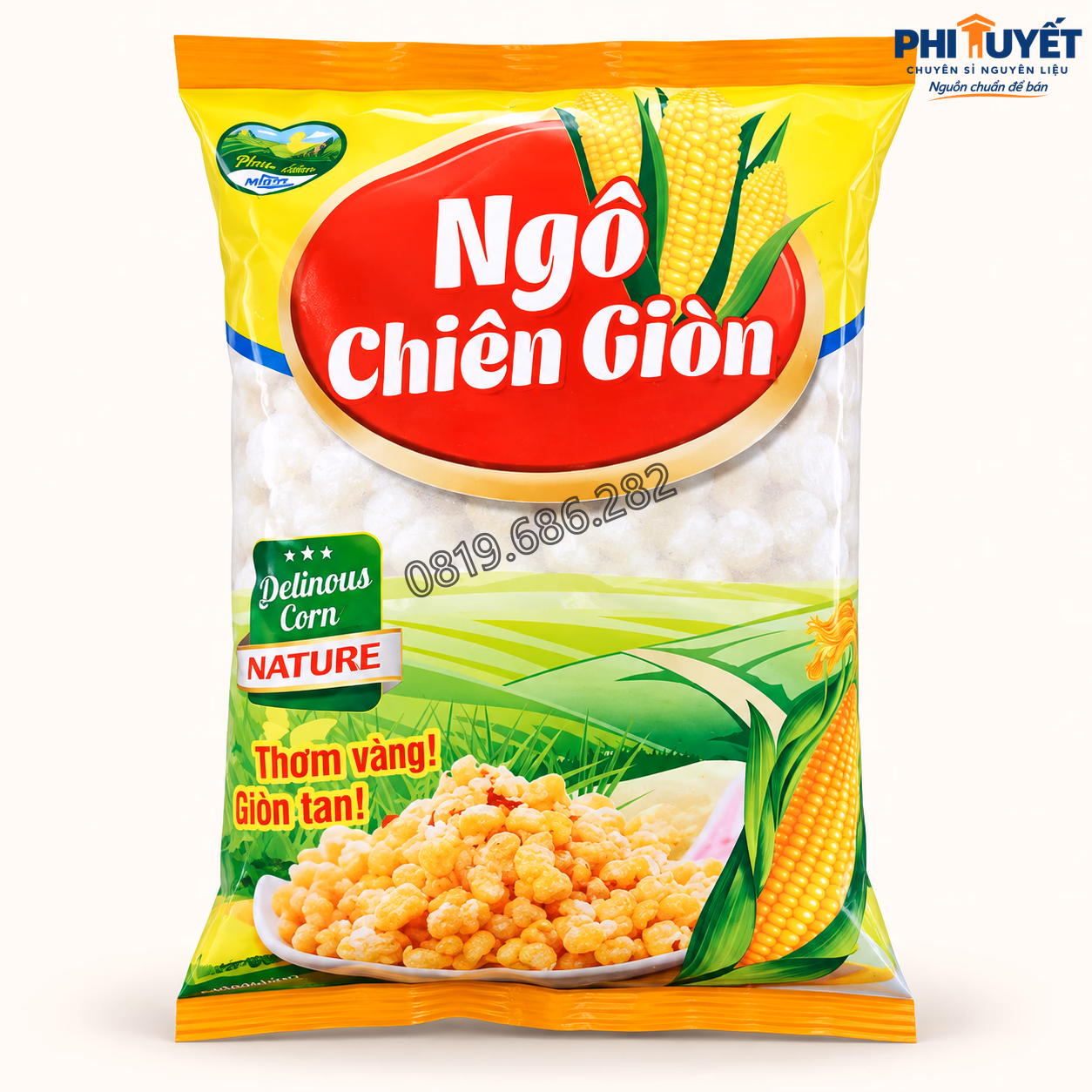 Ngô chiên giòn Đại Phát 500g